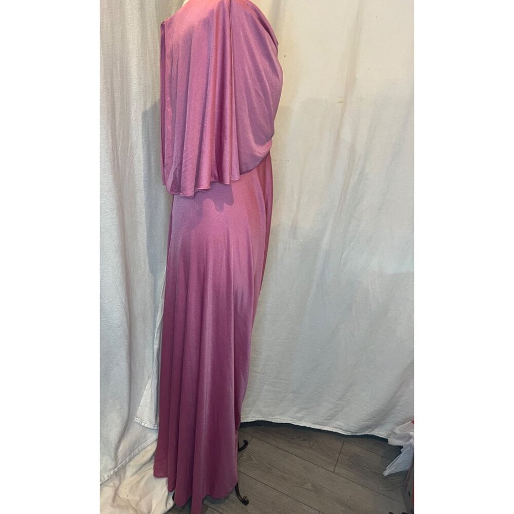 Vintage CELYCE DESIGNS, INC Women's Formal Pink Long Dress with a small flaw - Picture 6 of 9